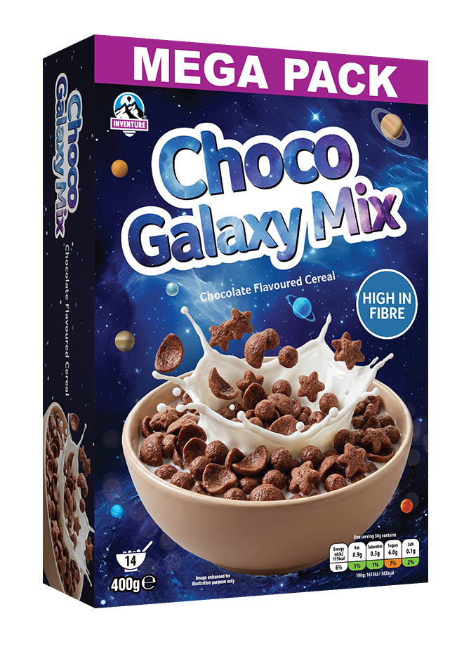 Inventure Choco Galaxy Mix 400g x 2