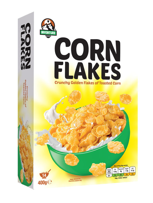 Inventure Corn Flakes 400g x 4