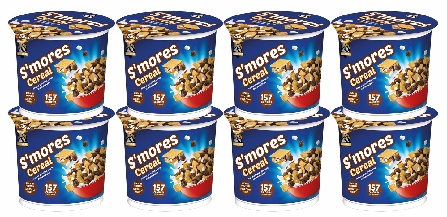 Inventure S'mores Cereal Cup 40g x 8