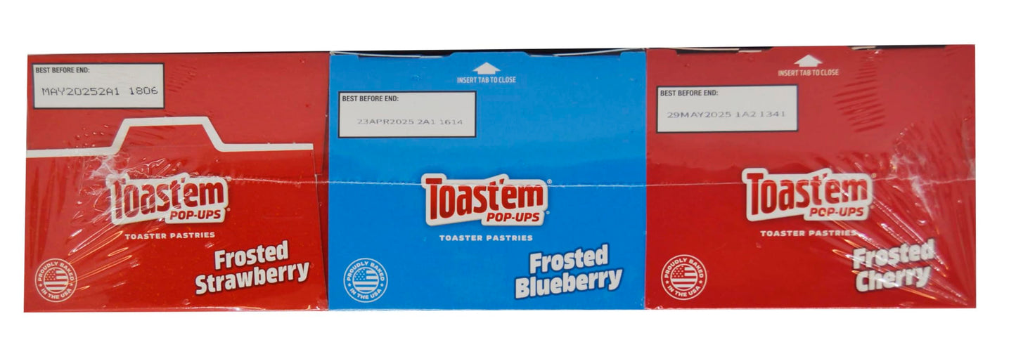 Toast'em Pop-Ups Fruit Variety Pack