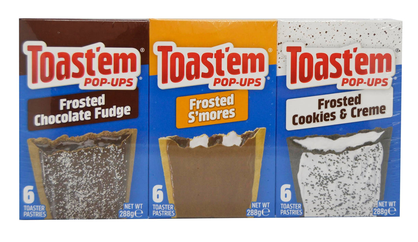 Toast'em Pop-Ups Frosted Variety Pack