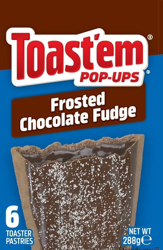Toast'em Pop-Ups Frosted Chocolate Fudge 288g x 3