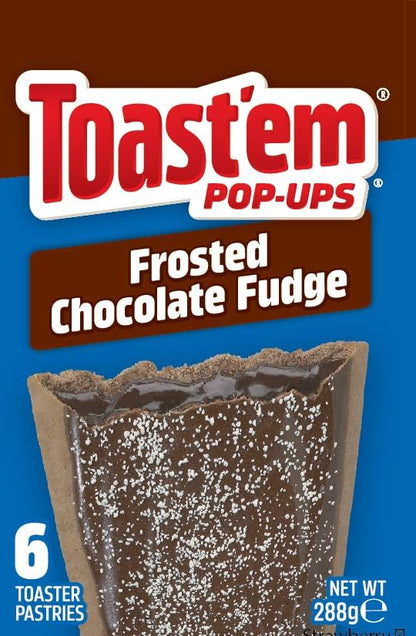 Toast'em Pop-Ups Frosted Chocolate Fudge 288g x 3