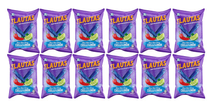 Inventure Flautas Blue Hot Fiery Chilli Limon 150g x 12