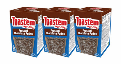 Toast'em Pop-Ups Frosted Chocolate Fudge 288g x 3