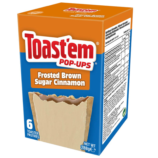 Toast'em Pop-Ups Frosted Brown Sugar Cinnamon 288g x 3