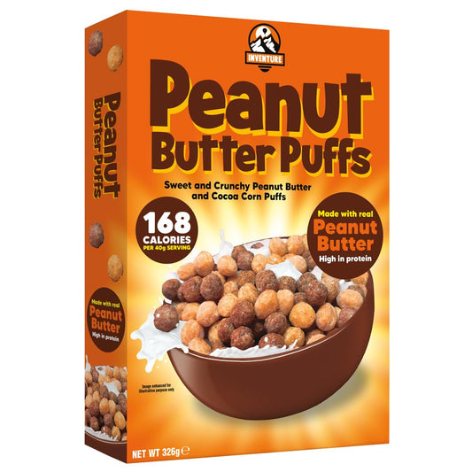 Inventure Peanut Butter Puffs 326g x 2