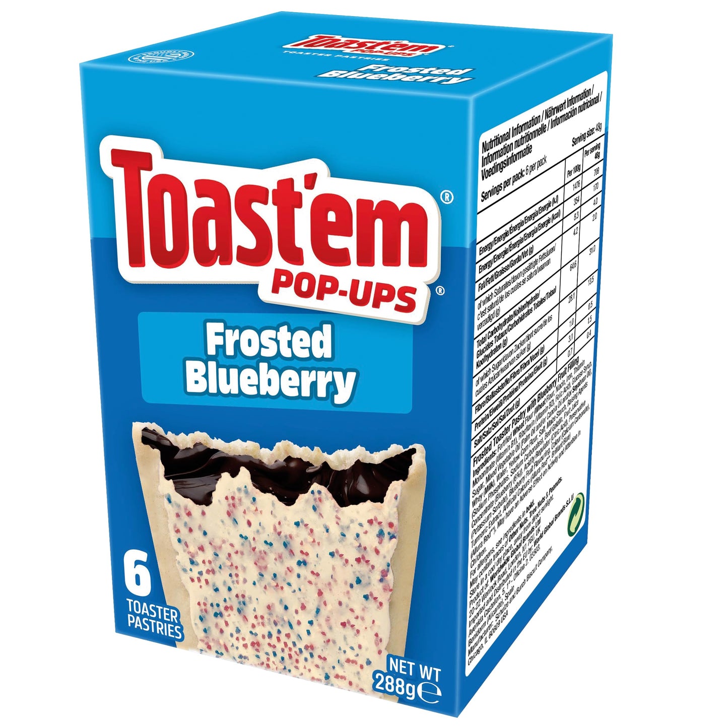 Toast'em Pop-Ups Fruit Variety Pack
