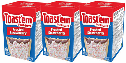 Toast'em Pop-Ups Frosted Strawberry 288g x 3