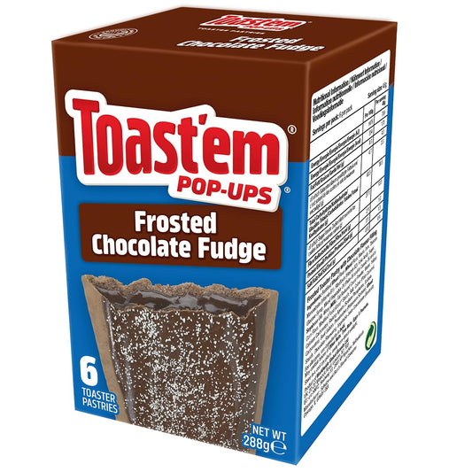 Toast'em Pop-Ups Frosted Chocolate Fudge 288g x 3