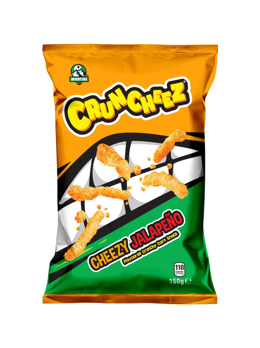 Inventure Cruncheez Cheezy Jalapeno 150g x 2