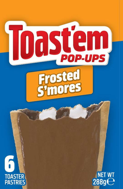 Toast'em Pop-Ups Frosted Smores 288g x 3
