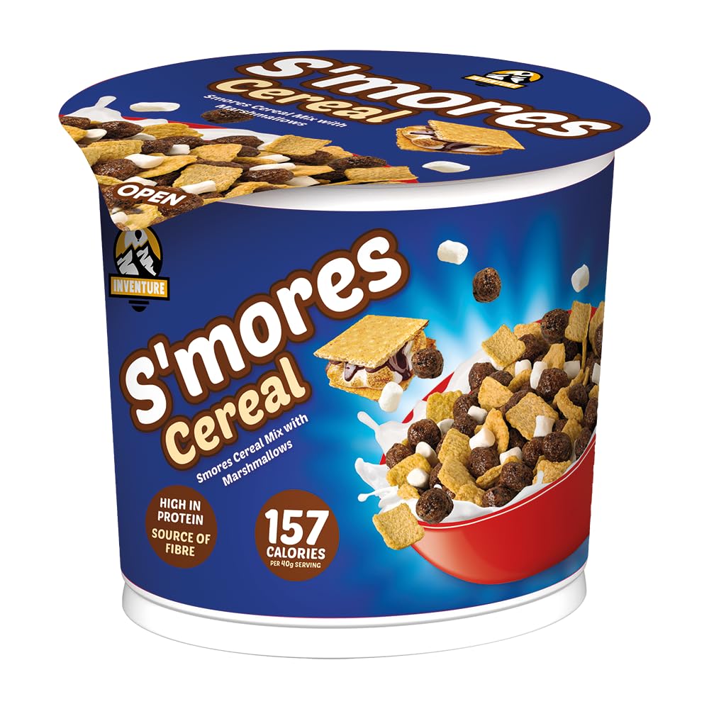 Inventure Multipack x 8 Flumps, Smores, Peanut Butter Puffs, Marshmallow Cookie O’s Cup