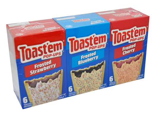 Toast'em Pop-Ups Fruit Variety Pack