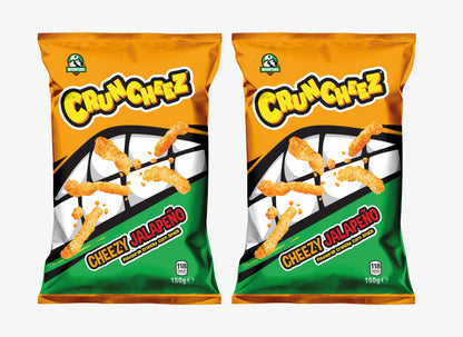 Inventure Cruncheez Cheezy Jalapeno 150g x 2