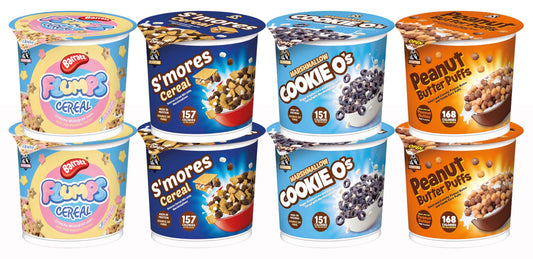 Inventure Multipack x 8 Flumps, Smores, Peanut Butter Puffs, Marshmallow Cookie O’s Cup
